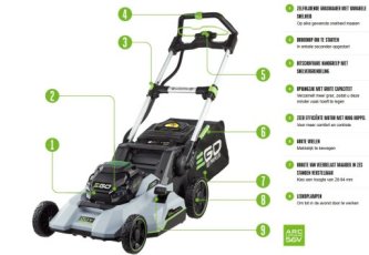 EGO grasmaaier  kit - LM1701E Ego grasmaaier  kit -  LM1701E