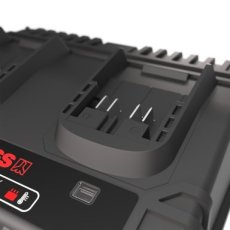 Kress 20V 15A dubbele lader Kress 20V 15A dubbele lader