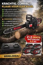 Kress kettingzaag KG347E promo Kress kettingzaag KG347E promo